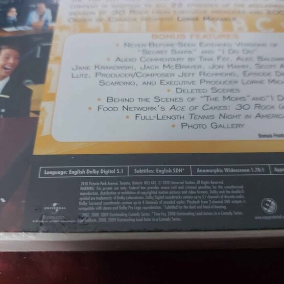 BRAND NEW SEALED 30 Rock seasons 3 and 4 DVD BOX Sets - Picture 4 of 5